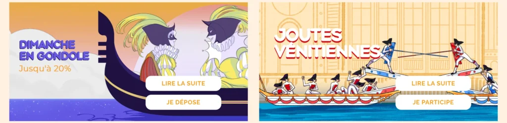 Tournois quotidiens et hebdomadaires sur Arlequin Casino